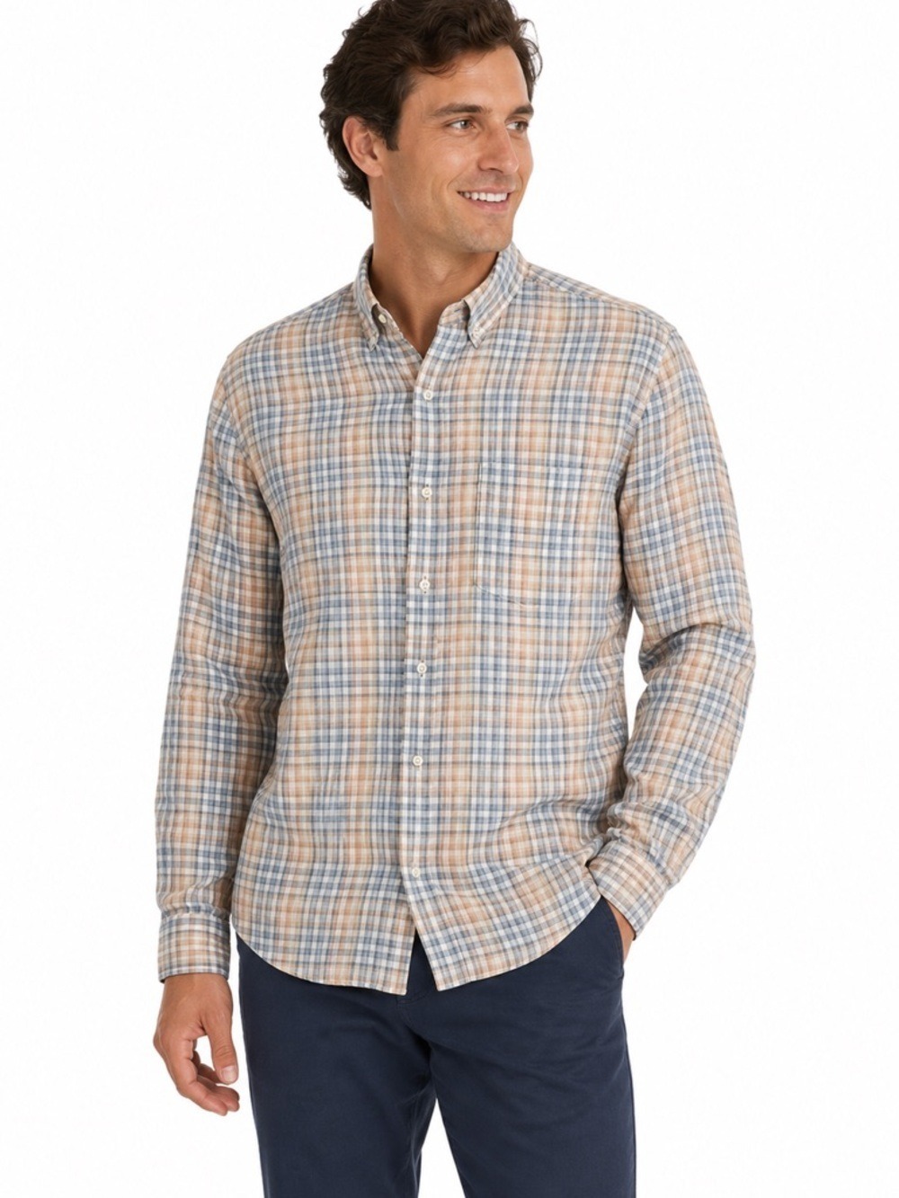 Rye by Hawker Rye Mens Dress Shirt Casual Multicoloured Business Professional XL